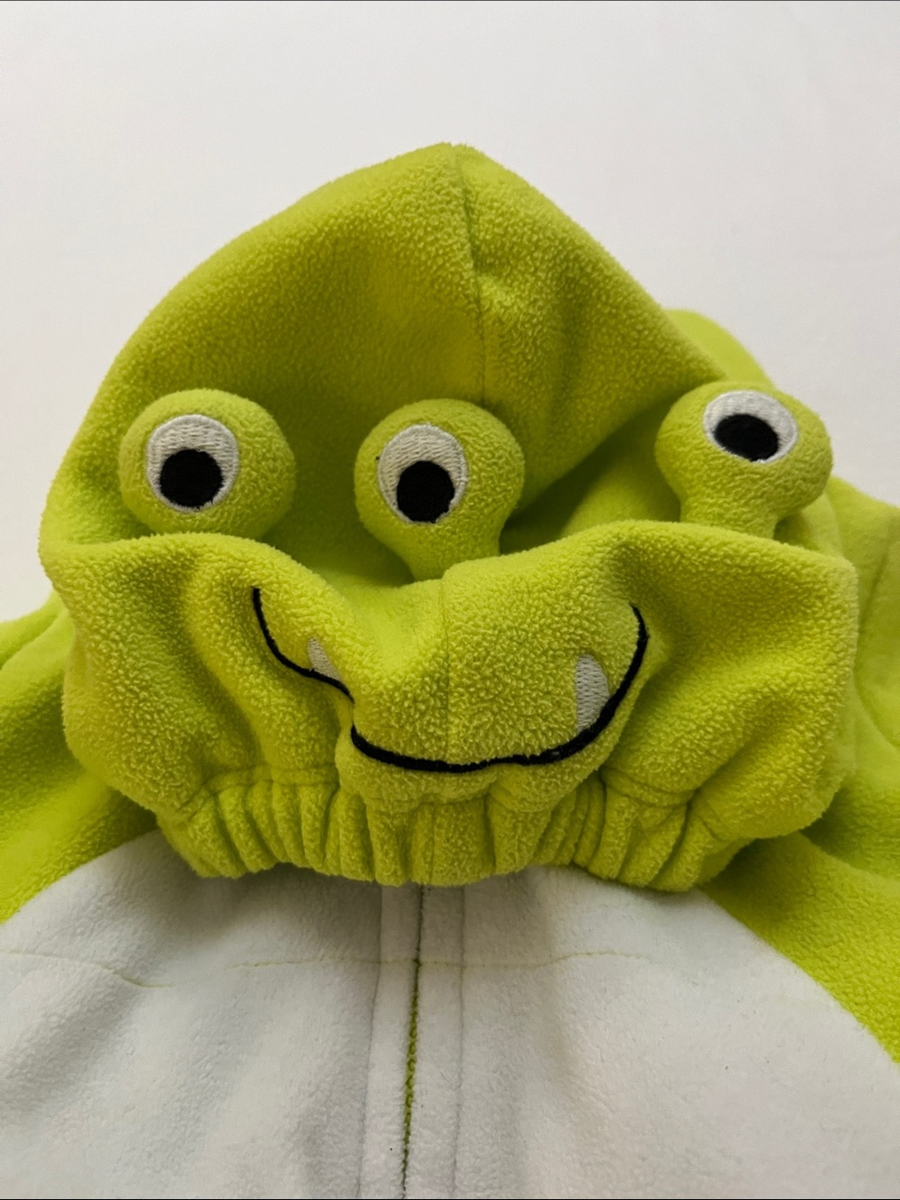 Lime Green ET Hooded Fleece Two-Piece Set, 6-9m